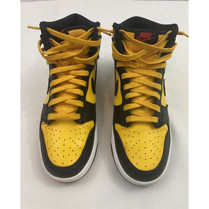 Nike Dunk HI Retro University Gold/ Black/White Size 9 DD1399-700